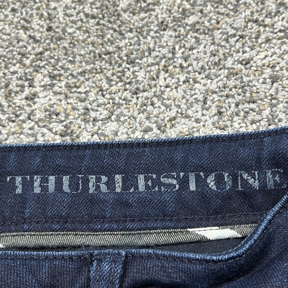 Burberry‎ Jeans Womens 31 Blue Thurlestone Skinny Dark Wash Stretch Denim - Picture 4 of 12